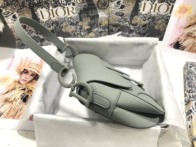 Dior女包 迪奧Saddle大號磨砂牛皮馬鞍包 Dior手提肩背包  dfk1679